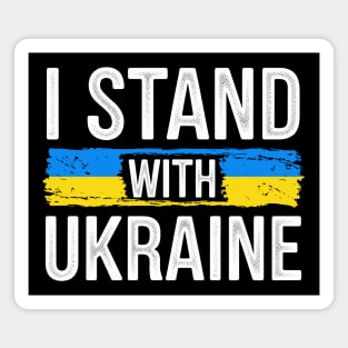 I Stand with Ukraine Magnet